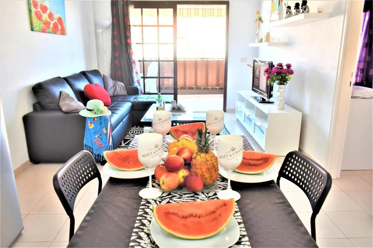 Cozy Apartment Tenerife South Wifi & Pool Costa Del Silencio 0*,